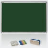 Zelená magnetická tabule pro popis křídou 100x200 cm
